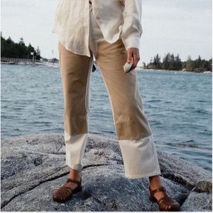 RUDY JUDE Colorblock Sand in Size 1